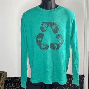 Shaun White Green Thermal Top